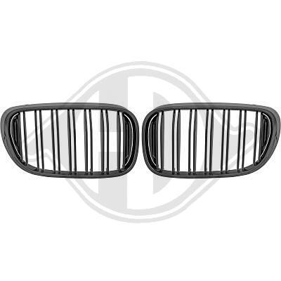BMW G11 15-19 Решетки радиатора (ноздри) черные, глянцевые