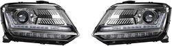 VW Amarok 10- Фары LEDriving Xenarc upgrade halogen черные