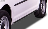 VW Caddy MAXI 2003-2020 Накладки на пороги slim