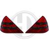 Mercedes R170 96-04 Фонари светодиодные, красно-тонированные