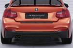 BMW 2er F22/F23 M-Paket 13-21 Накладка на задний бампер глянцевая
