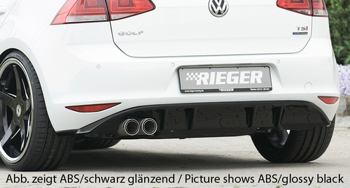 VW Golf 7 12-17 Диффузор для заднего бампера