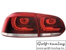 VW Golf 6 Фонари светодиодные, красно-белые R-Look