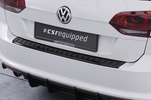 VW Golf 7 Универсал 13-17 Накладка на задний бампер Carbon look