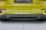 Audi A3 8Y Sportback S-Line 20- Накладка на задний бампер Racing c CSR-logo