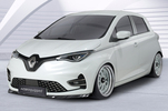 Renault Zoe 19- Накладка переднего бампера Carbon look