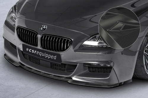 BMW 6er F12/F13/F06 M-Paket 11-18 Накладка переднего бампера Carbon look