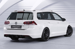 VW Golf 7 Универсал 13-17 Накладка на задний бампер Carbon look