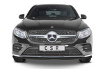 Mercedes Benz GLC (X253/C253) AMG-Line 16-19 Накладка переднего бампера Carbon look 