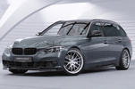 BMW 3er F30/F31 15-19 Накладка переднего бампера Carbon look матовая