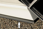 VW Golf 7 12-16 Накладки/сплиттеры под R-Line пороги