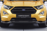 Ford EcoSport 17- Накладка на передний бампер Carbon look