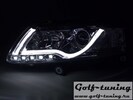 Audi A6 4F 04-08 Фары Devil eyes, Dayline хром