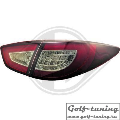 Hyundai IX35 10- Фонари светодиодные, красно-тонированные