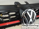 VW Golf 7 12-17 Решетка радиатора GTI look с красной полосой