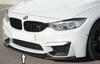 BMW F80/F82/F83 14- Накладка на M передний бампер/сплиттер карбоновая