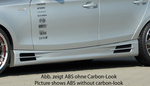 BMW E87 04-11 Накладки на пороги Carbon Look