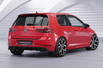 VW Golf 7 GTI/GTD/GTE/R/R-Line 12-21 Спойлер на крышку багажника Carbon look матовый