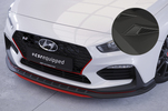 Hyundai I30 17-20 Накладка на передний бампер Carbon look