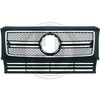 Mercedes W463 90-15 Решетка радиатора в стиле G55 с хром полосками