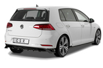 VW Golf 7/e-Golf 17- Накладка на задний бампер Carbon look