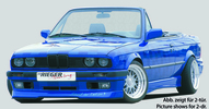 BMW E30 4Дв Седан/универсал Накладки на пороги