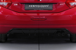 Peugeot 208 GTi 14-18 Накладка на задний бампер Carbon look