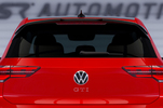 VW Golf 8 GTI, GTD, GTE, R, R-Line 20- Спойлер под покраску матовый