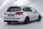 Opel Astra J Sports Tourer 12-15 Накладка на задний бампер Carbon look