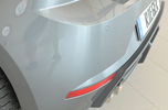 Seat Ibiza KJ 17- Диффузор для заднего бампера черный