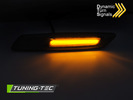 BMW F10/F11 10-13 Светодиодные динамические бегающие поворотники carbon look