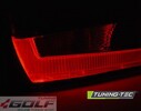 Ford Focus 3 15-18 Хэтчбек Фонари светодиодные, красно-тонированные