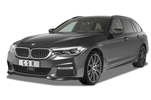 BMW 5er G30/G31 M-Paket 17-20 Накладка переднего бампера Carbon look матовая