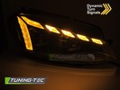 VW GOLF 7 17-20 Фары full led светодиодные с бегающими поворотниками черные