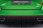 Skoda Octavia A7 RS Универсал 13-19 Накладка на задний бампер
