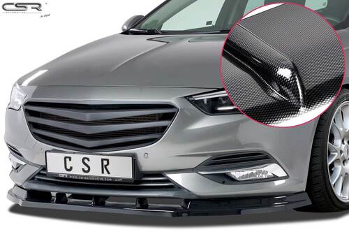 Opel Insignia B 17- Накладка на передний бампер Carbon look