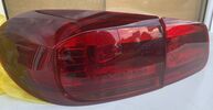 VW Tiguan 11-16 Фонари светодиодные, красно-тонированные