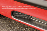 VW Golf 4/VW Bora Накладки на пороги Carbon Look