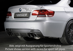 BMW E92/E93 06-13 335I/335D Накладка на задний бампер Carbon Look