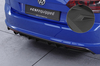 VW Golf 7 универсал R-Line 13- Накладка на задний бампер матовая