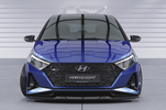 Hyundai I20 N/N-Line 20- Накладка на передний бампер Carbon look матовая