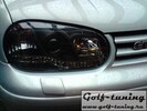 VW Golf 4 Фары Devil eyes, Dayline черные