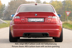 BMW E46 M3 00- Купе/кабрио Накладка на задний бампер/диффузор Carbon Look