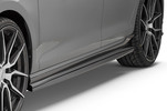VW Golf 7 GTI TCR 2019-2020 Накладки на пороги carbon look
