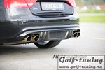 Audi S5 B8/B81 07-11 Купе/Кабрио Диффузор для заднего бампера Carbon Look