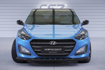 Hyundai I30 11-17 Накладка переднего бампера Carbon look