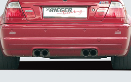 BMW E46 M3 00- Купе/кабрио Накладка на задний бампер/диффузор
