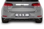 VW Golf 7 GTI, GTD, R, R-Line 17-20 Накладки на задний бампер Carbon look