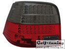 VW Golf 4 Фонари светодиодные, красно-тонированные