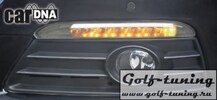 VW Passat CC 07-10 Светодиодные поворотники+дневные ходовые огни
